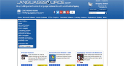 Desktop Screenshot of languagesource.com